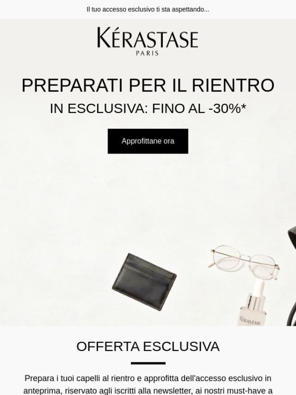In anteprima: fino al -30% sui tuoi must-have per il rientro✨