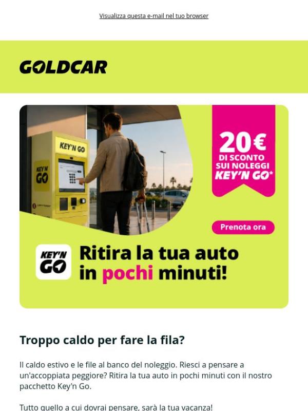 Fa troppo caldo per fare la fila 🥵