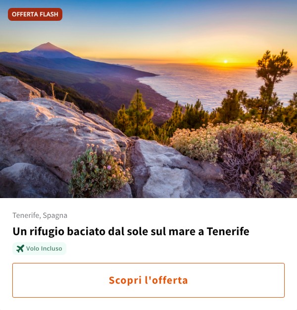 Un rifugio baciato dal sole sul mare a Tenerife
