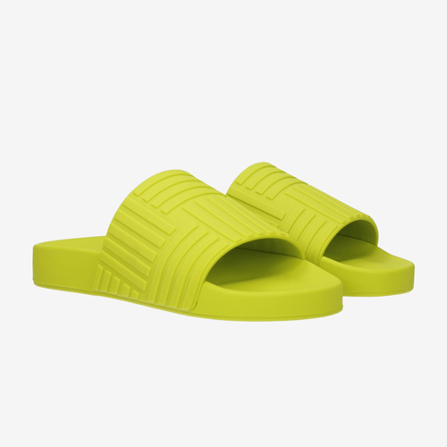 Bottega Veneta Slippers and Clogs Women Rubber Green/Kiwi