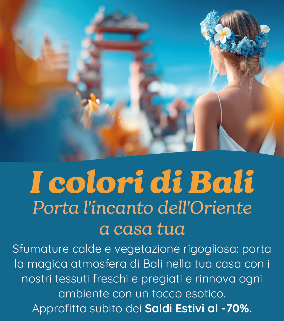 I Colori di Bali: l'incanto dell'Oriente a casa tua
