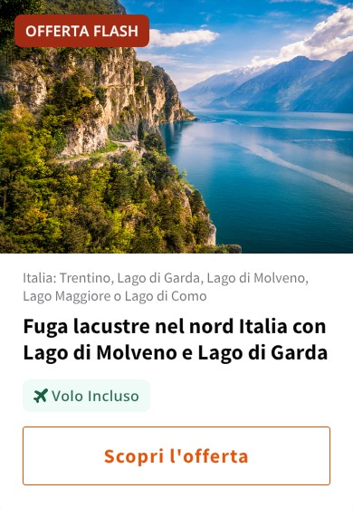 Fuga lacustre nel nord Italia con Lago di Molveno e Lago di Garda