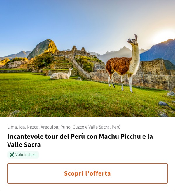 Incantevole tour del Perù con Machu Picchu e la Valle Sacra