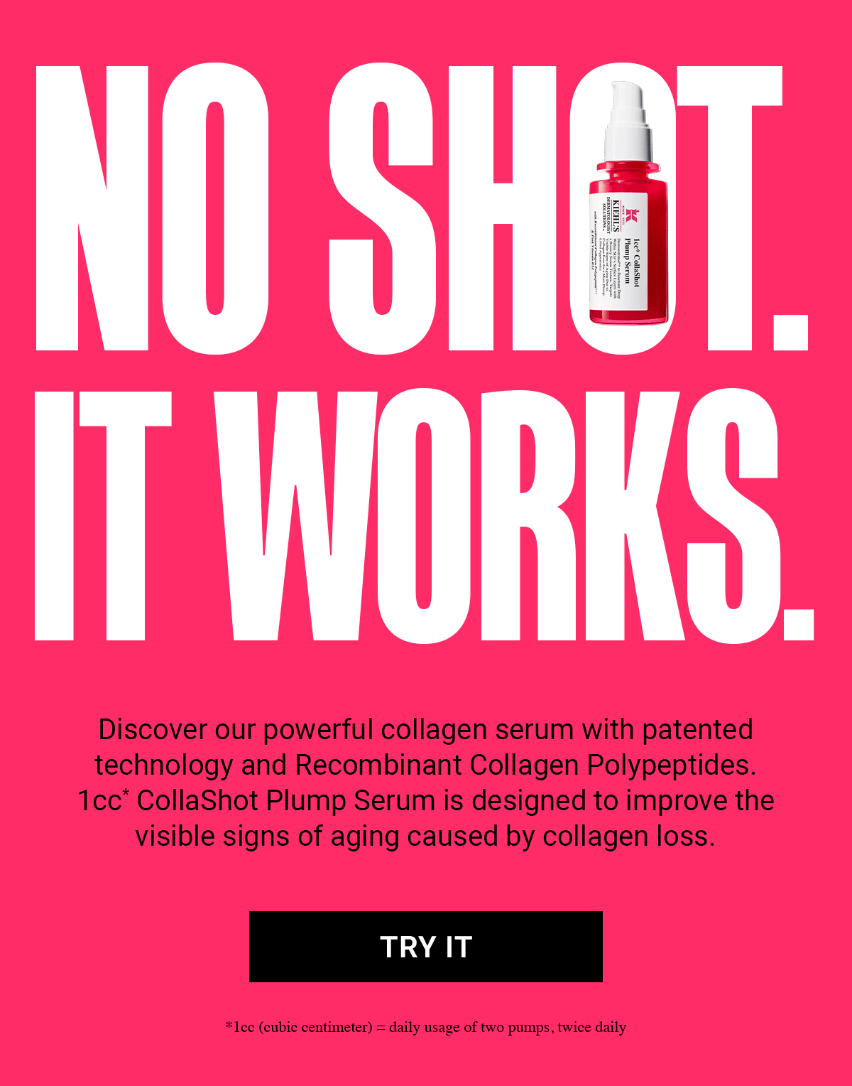 NO SHOT. IT WORKS.