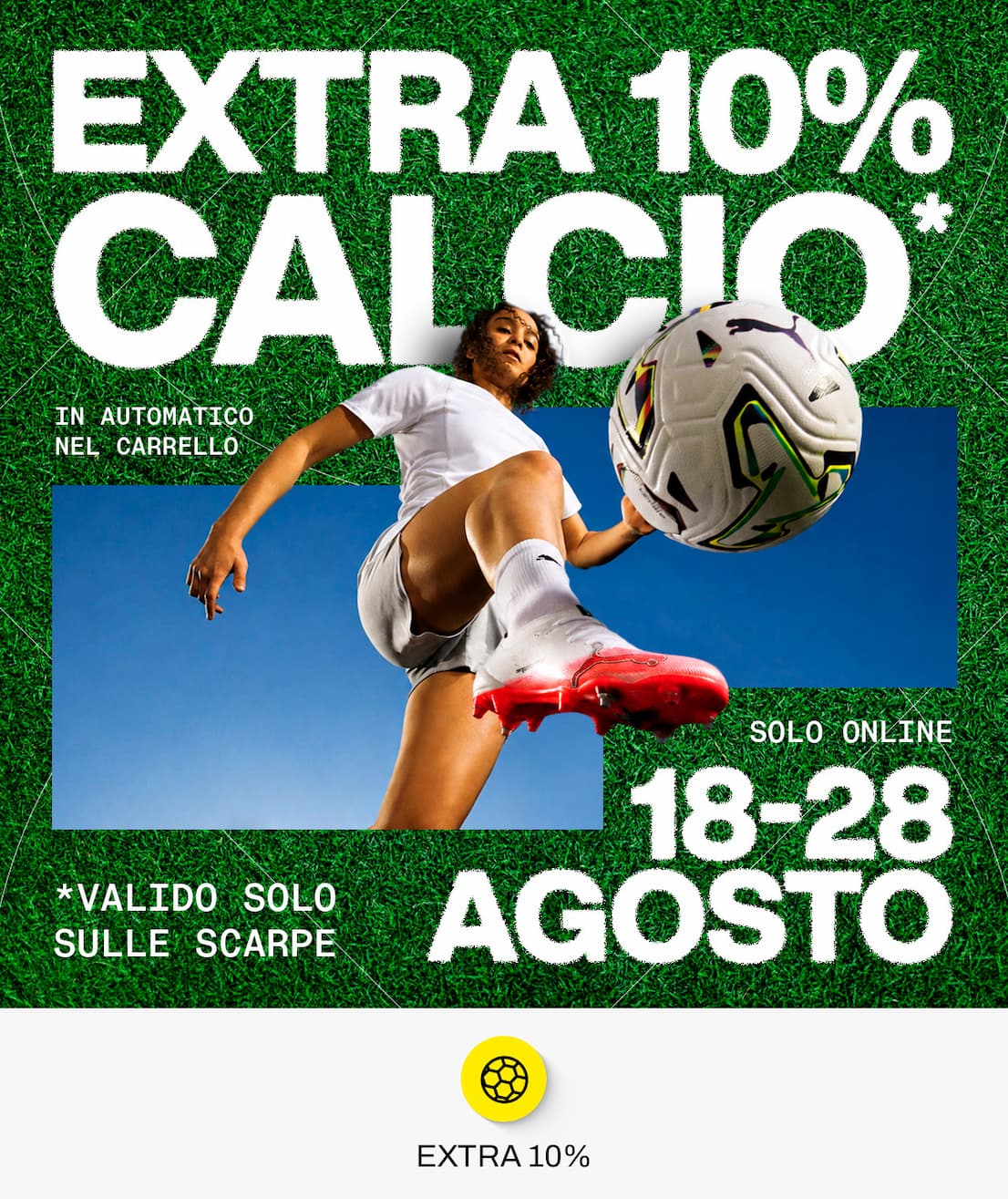 Extra 10% Calcio