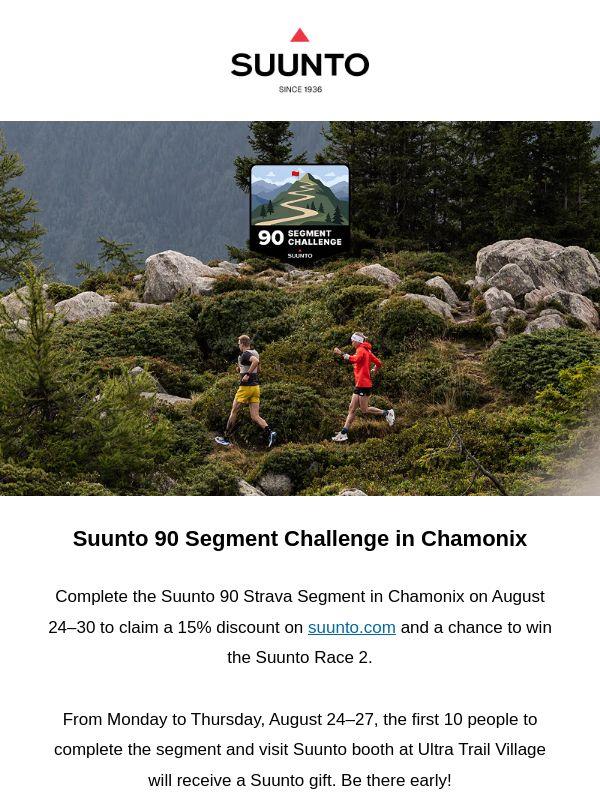 Suunto 90 Segment Challenge in Chamonix