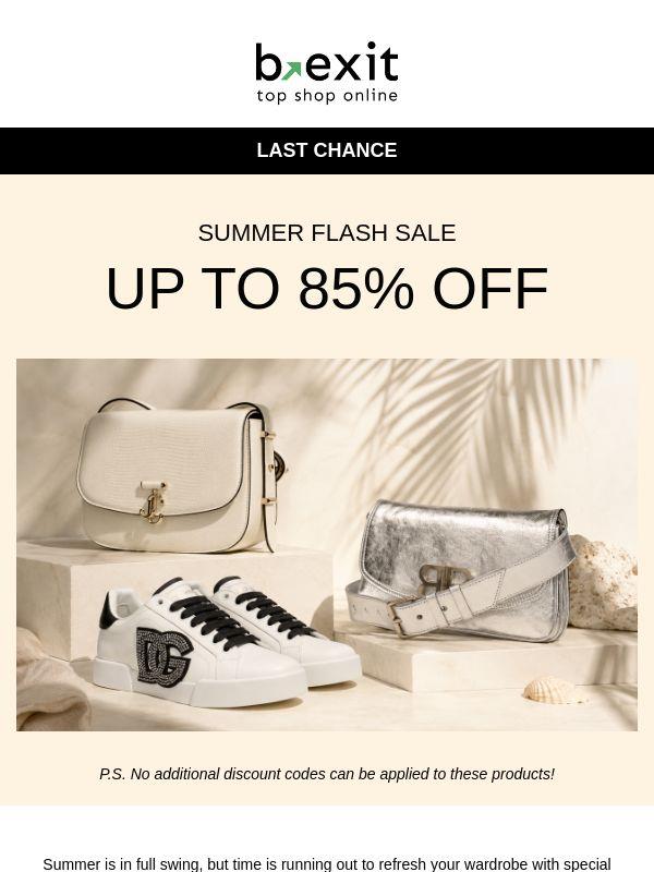 Time is running out: Summer Sales are coming to an end ☀️