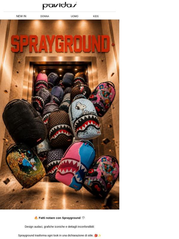 Sprayground è arrivato. Ready to stand out?🦈