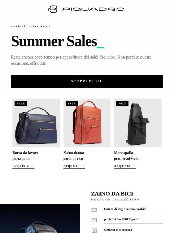 Ultime settimane di Saldi!