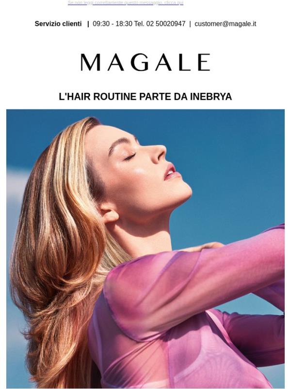 Capelli da professionista? Scopri Inebrya ✨