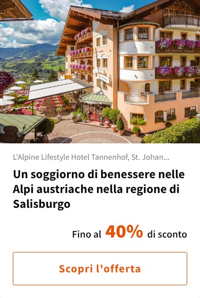 Un soggiorno di benessere nelle Alpi austriache nella regione di Salisburgo