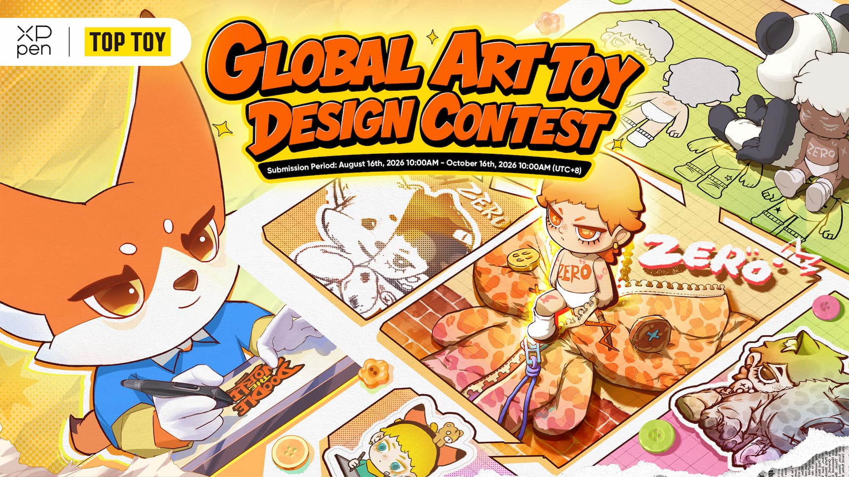 XPPen × TOP TOY Contest