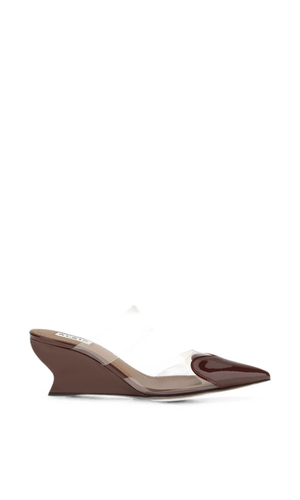 Le Coeur wedge mules