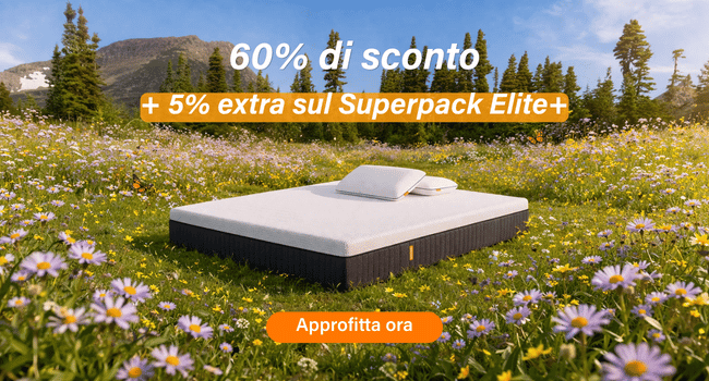 60% di sconto +5% extra sul Superpack Elite+ Approfitta ora 60% di sconto +5% extra sul Superpack Elite+ Approfitta ora