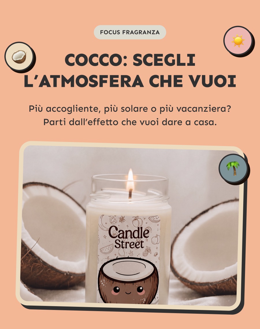 Scegli l’atmosfera al cocco che vuoi dare a casa