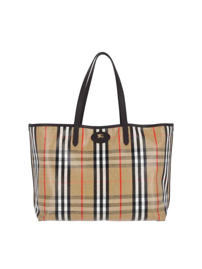 Burberry - "Highlands" Medium tote bag