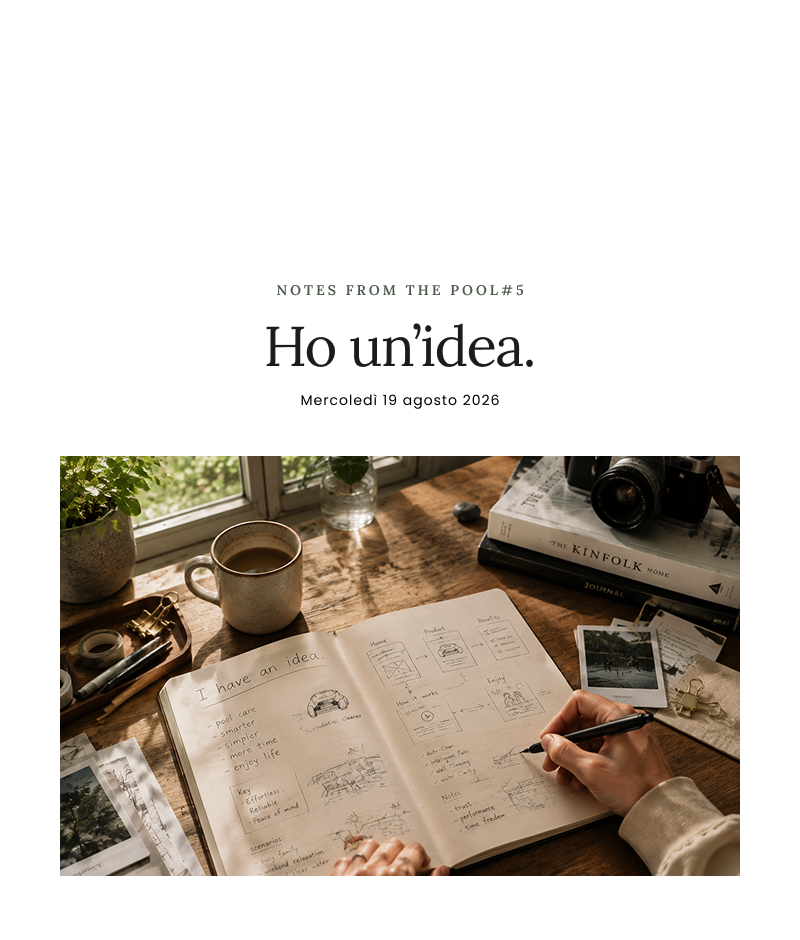 «Ho un’idea.»