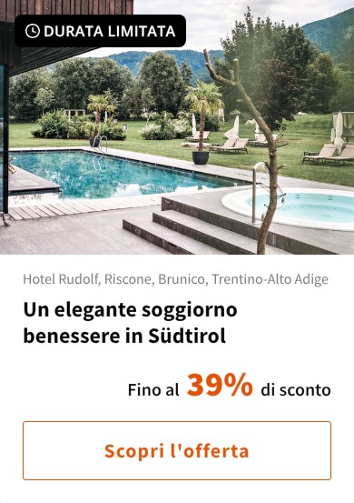 Un elegante soggiorno benessere in Südtirol
