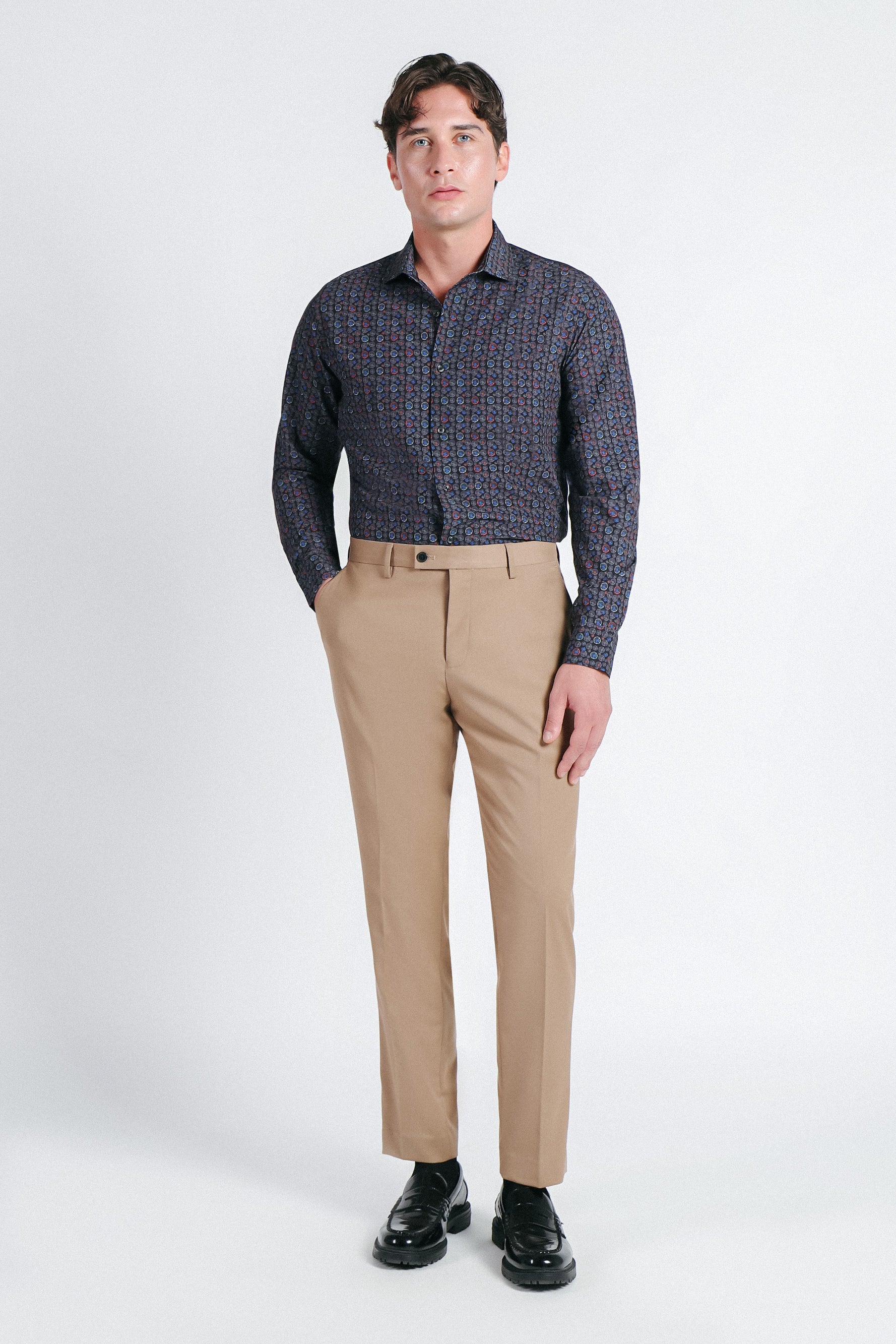 Image of CAMICIA FANTASIA STRETCH 