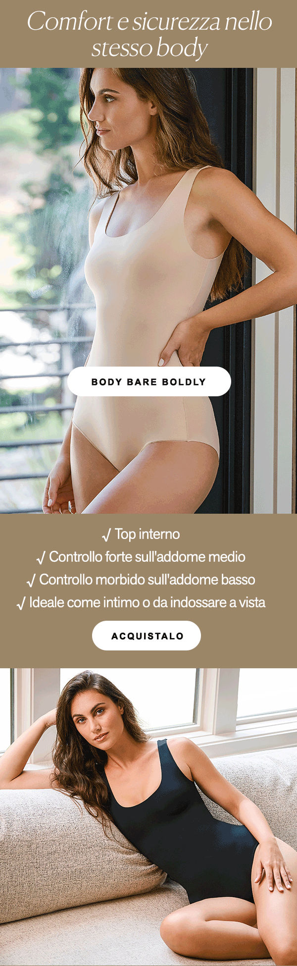 Body contenitivo Leonisa