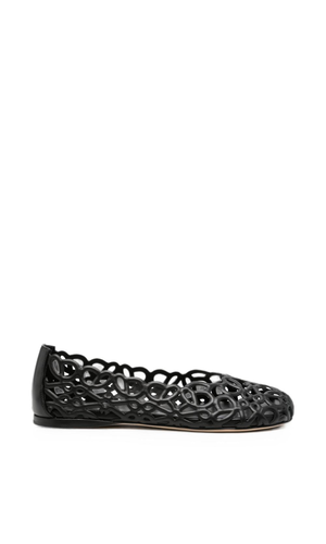Petal Anagram ballet flats