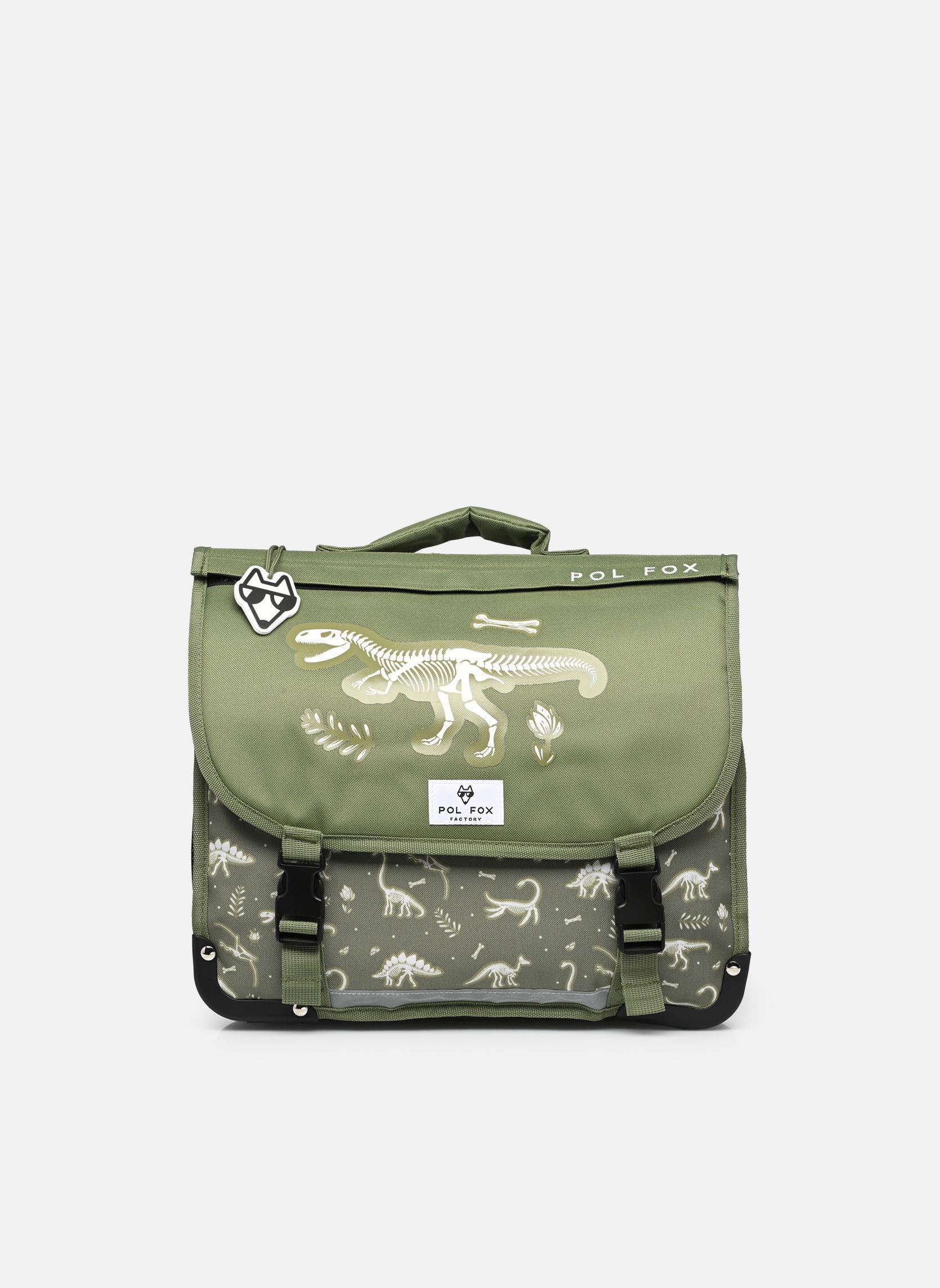 Pol Fox Cartables Cartable 38 cm gar&ccedil;on vert