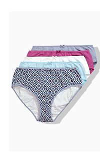 Slip midi, set da 5 pezzi