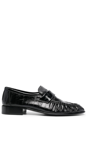 Soft leather loafers