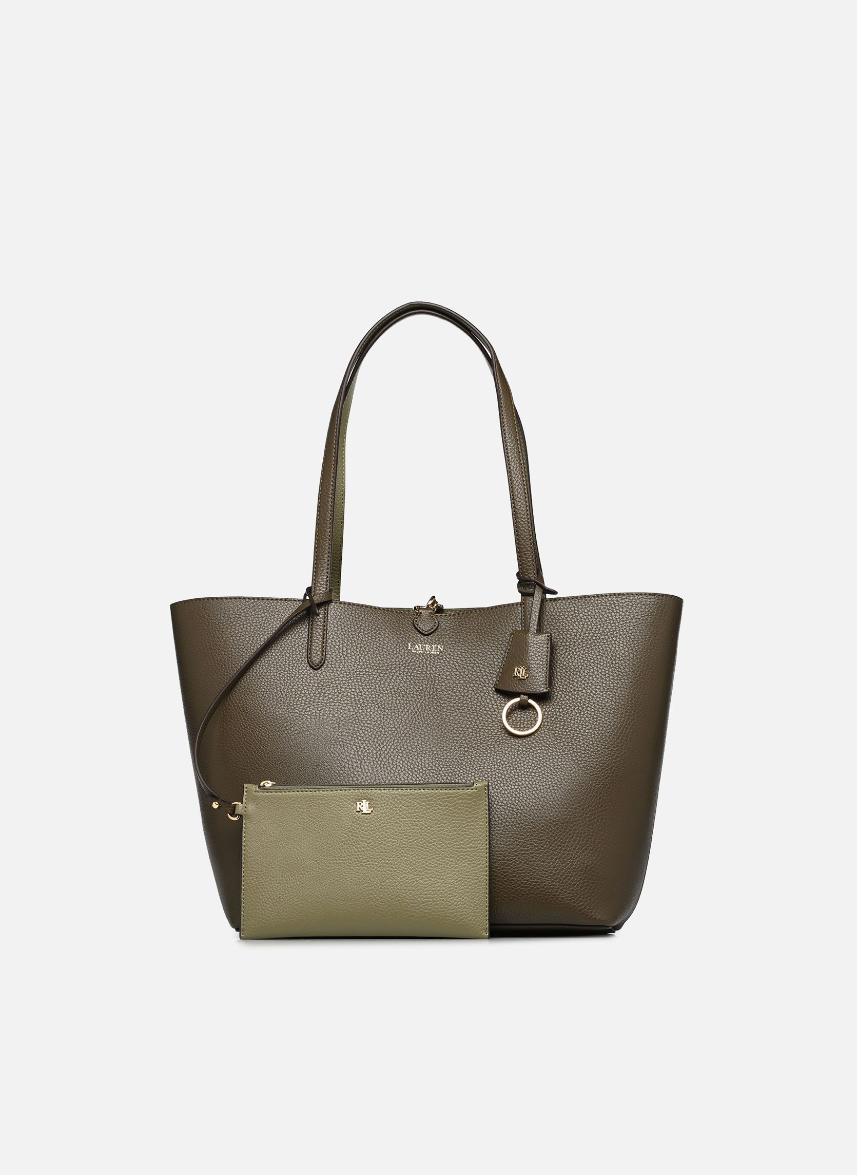 Lauren Ralph Lauren Borsa shopper reversibile Tote-Tote-Medium donna verde