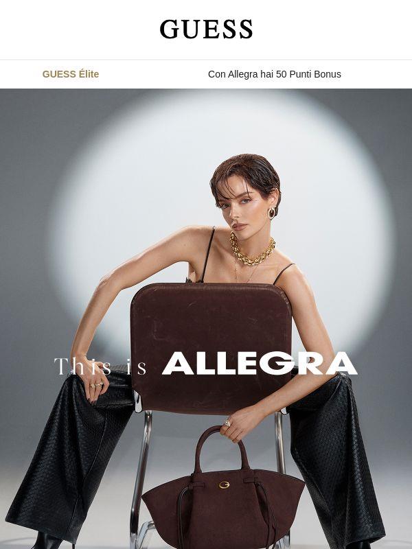 Allegra ti premia con 50 Punti Bonus GUESS Élite