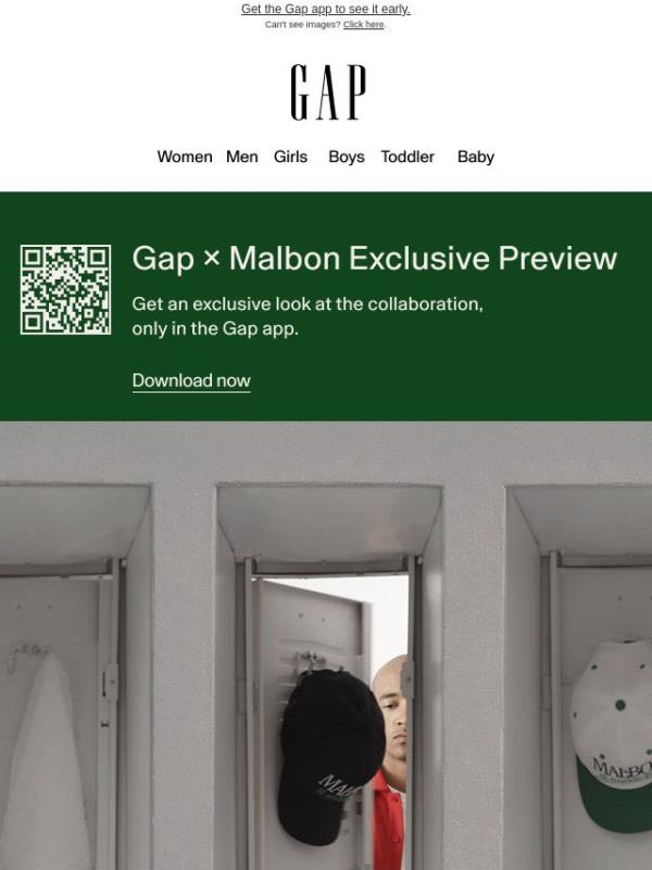 Exclusive Preview: Gap × Malbon