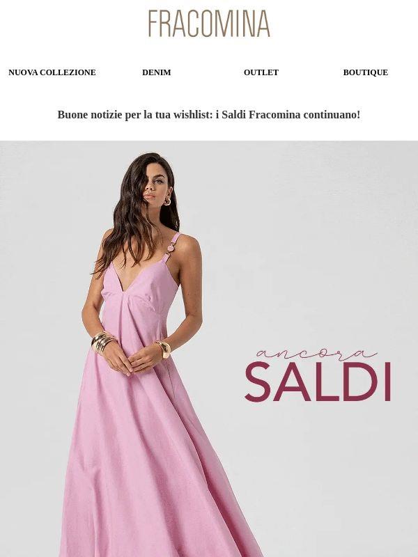 I Saldi Fracomina CONTINUANO!