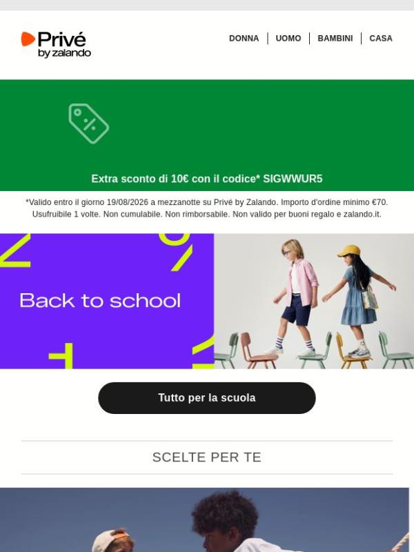 Ecco la tua scorciatoia per il rientro a scuola 📚