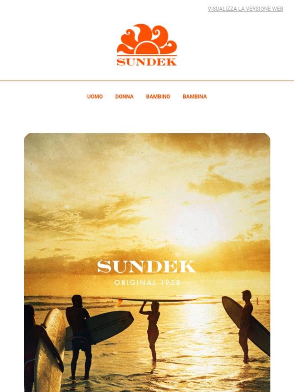 Sundek, le origini