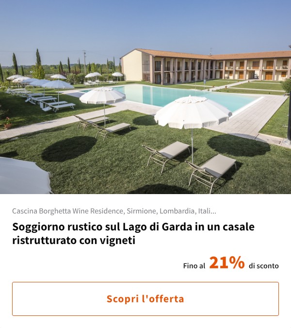 Soggiorno rustico sul Lago di Garda in un casale ristrutturato con vigneti