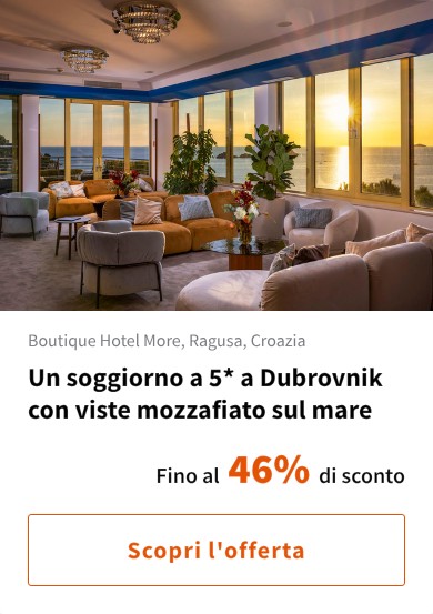 Un soggiorno a 5* a Dubrovnik con viste mozzafiato sul mare