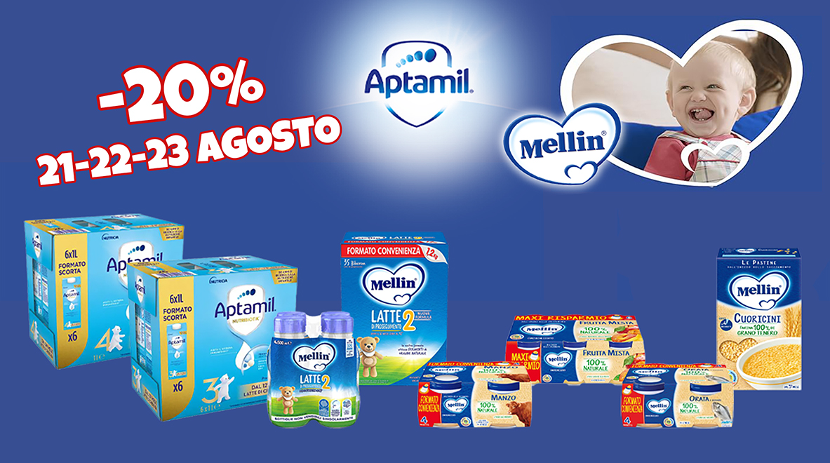 promo mellin e aptamil