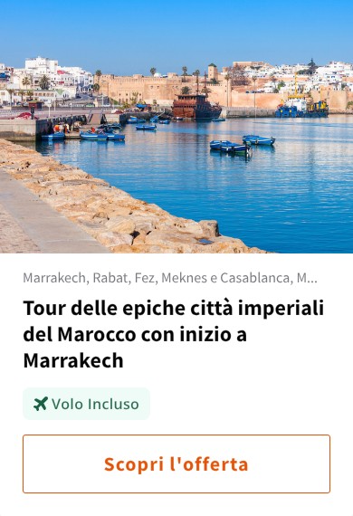 Tour delle epiche città imperiali del Marocco con inizio a Marrakech