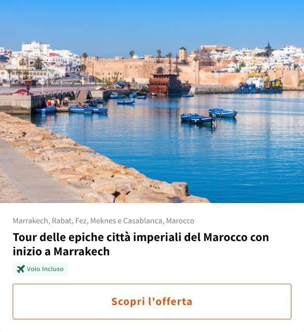 Tour delle epiche città imperiali del Marocco con inizio a Marrakech