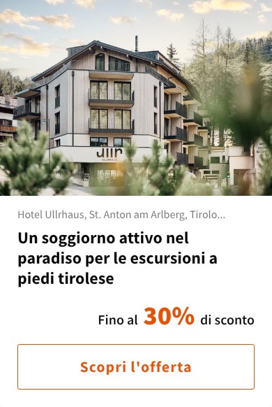 Un soggiorno attivo nel paradiso per le escursioni a piedi tirolese