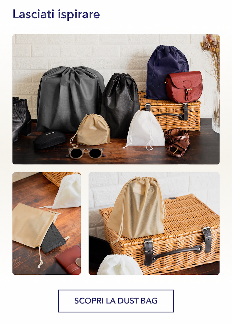 Scopri la dust bag