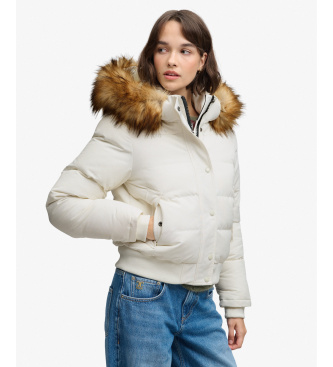 Giacca Bomber Everest bianco sporco