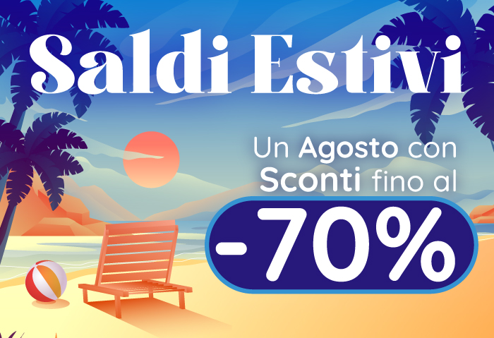 SALDI FINO AL 70%