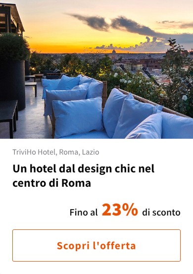 Un hotel dal design chic nel centro di Roma
