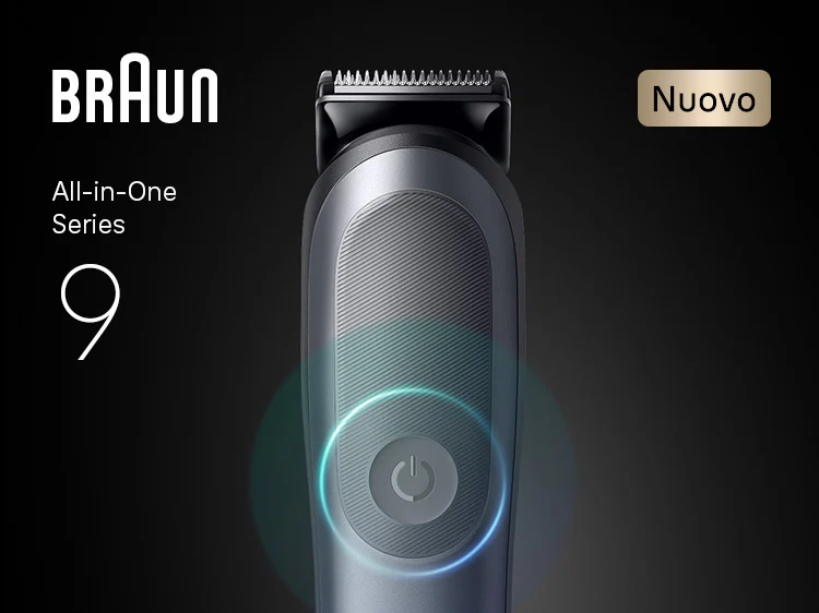 Immagine che mostra il nuovo migliore Braun All-in-One Series 9.