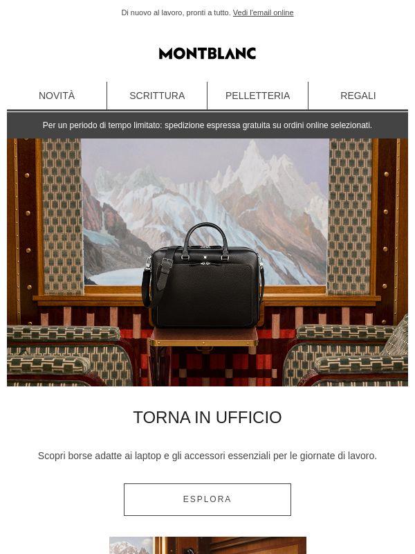 Tutto il necessario per tornare in ufficio