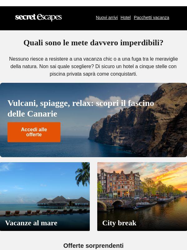 Ecco le offerte da prenotare subito