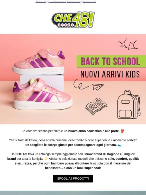 🎒 BACK TO SCHOOL: nuovi arrivi per ripartire con il piede giusto!