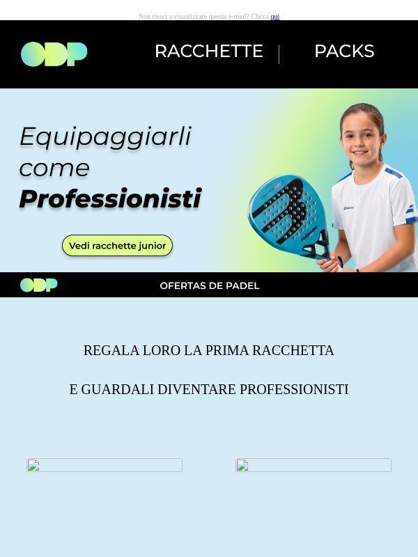 La loro prima racchetta è qui 🤩