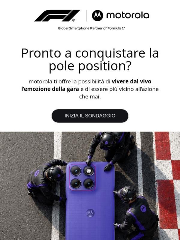 Non perdere l’occasione di conquistare la pole position